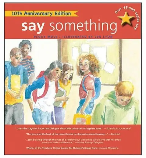 Cover: 9780884483601 | Say Something | 10th Anniversary Edition | Peggy Moss | Taschenbuch
