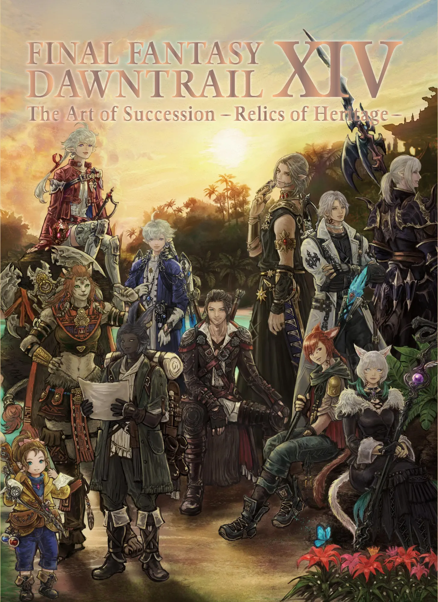 Cover: 9781646093601 | Final Fantasy XIV: Dawntrail -- The Art of Succession -Relics of...