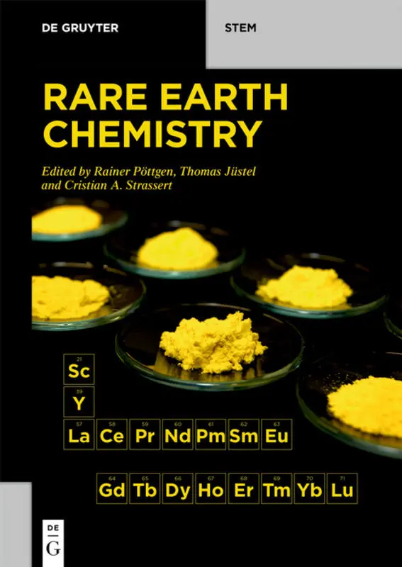 Cover: 9783110653601 | Rare Earth Chemistry | Rainer Pöttgen (u. a.) | Taschenbuch | XV