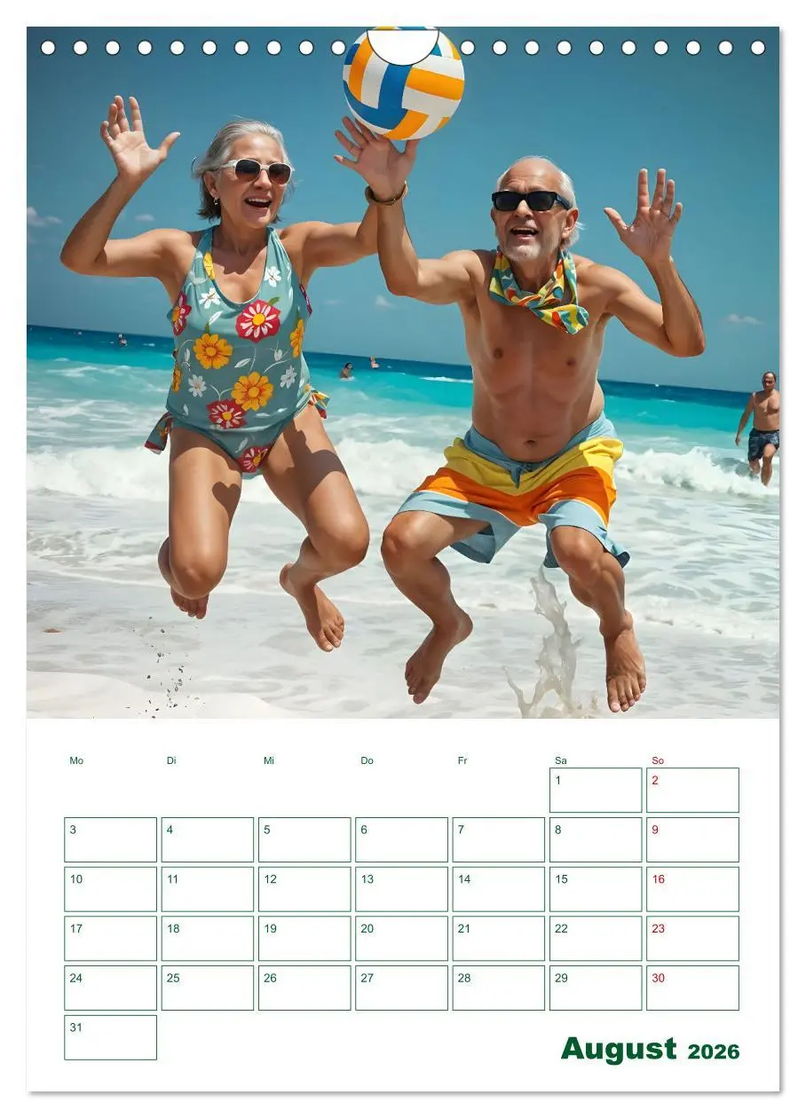Bild: 9783457253601 | Alt, aber oho - Graue Haare, bunte Abenteuer (Wandkalender 2026 DIN...