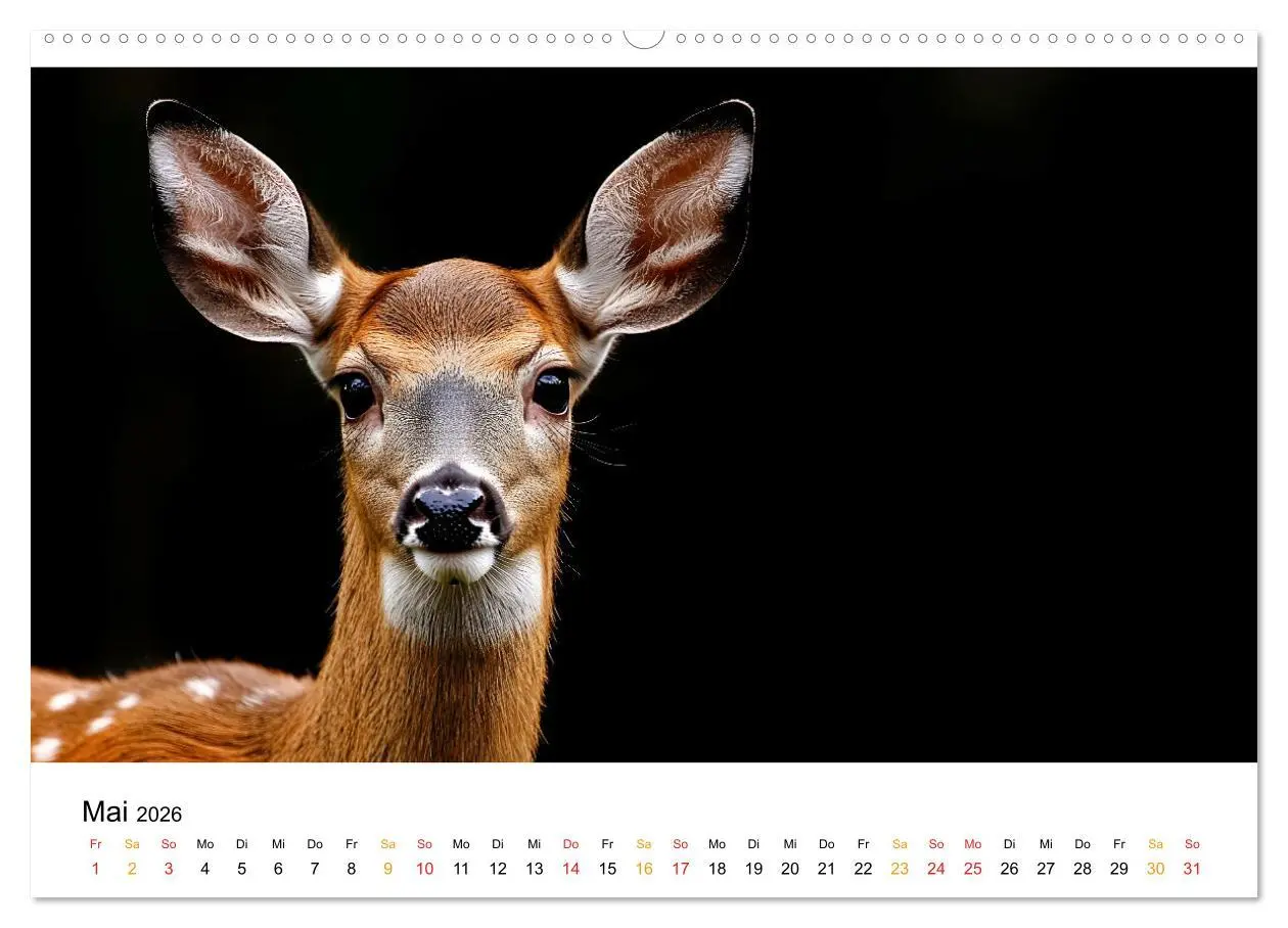 Bild: 9783457323601 | Wilde Heimat - Tiere unserer Natur (Wandkalender 2026 DIN A2 quer),...