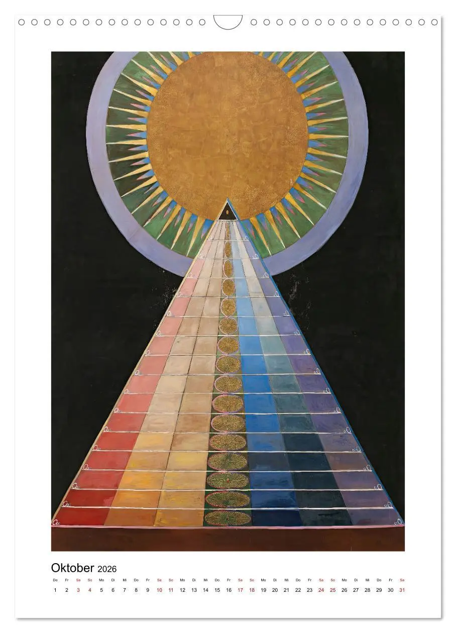 Bild: 9783516273601 | Hilma af Klint - Ein Jahr voller mystischer Kunst (Wandkalender...