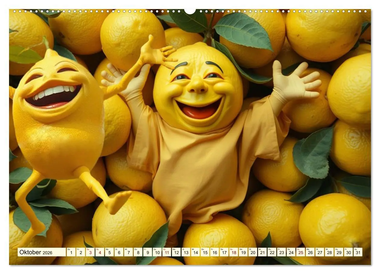 Bild: 9783516413601 | Tanzendes Obst und Gemüse (hochwertiger Premium Wandkalender 2026...