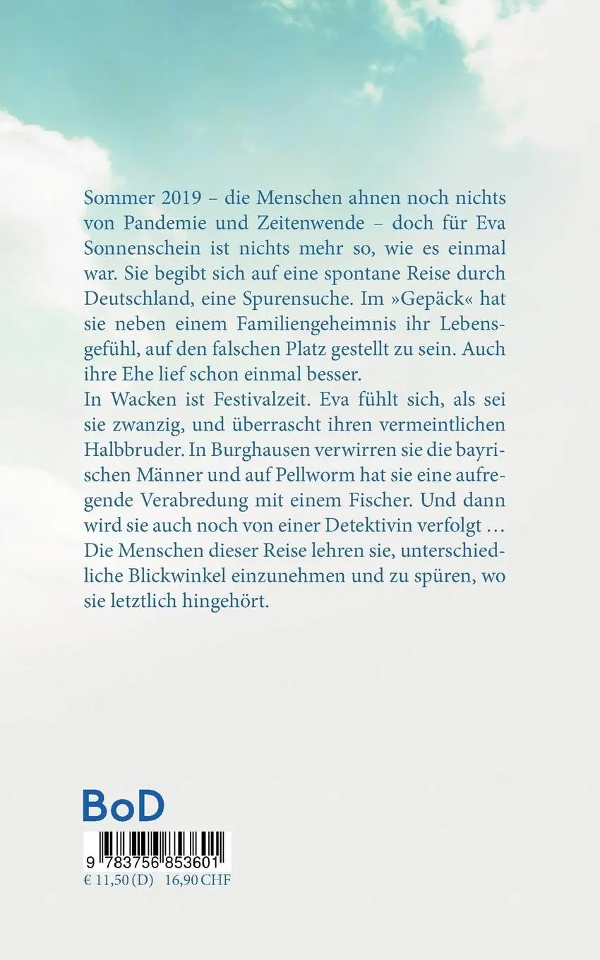 Rückseite: 9783756853601 | Frau Sonnenschein sucht das Weite | Bruny Fritz | Taschenbuch | 232 S.