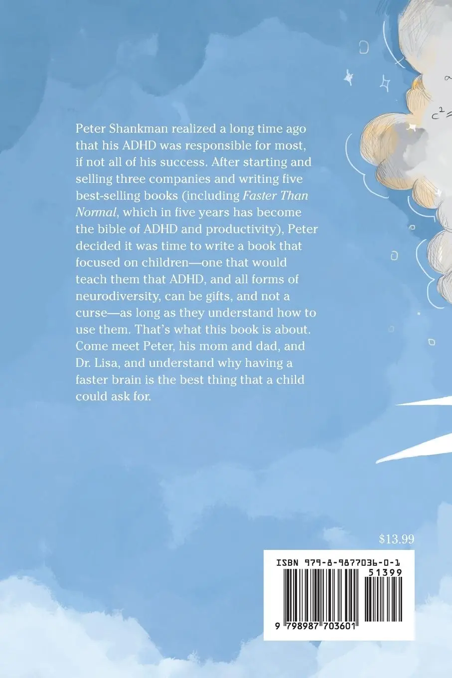 Rückseite: 9798987703601 | The Boy with the Faster Brain | Peter Shankman | Taschenbuch | 2023