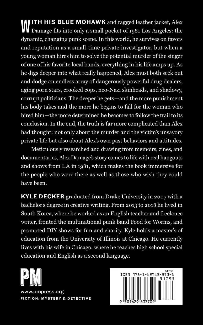 Rückseite: 9781629633701 | This Rancid Mill | An Alex Damage Novel | Kyle Deckler | Taschenbuch