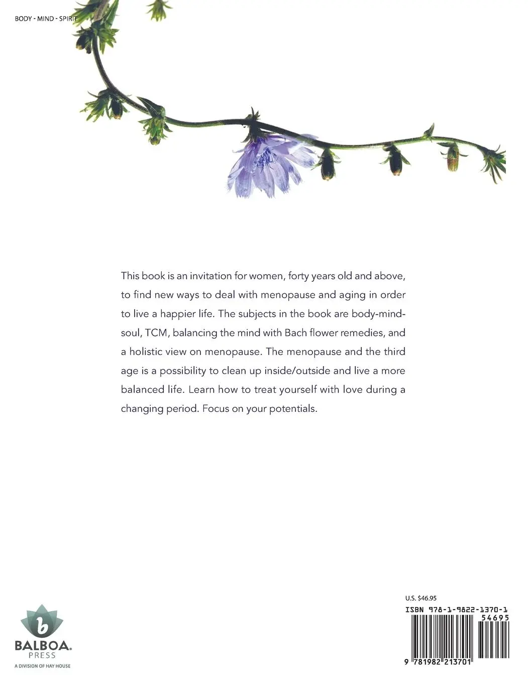 Rückseite: 9781982213701 | Bach Flower Remedies for Women 40+ | Susanne Løfgren | Taschenbuch