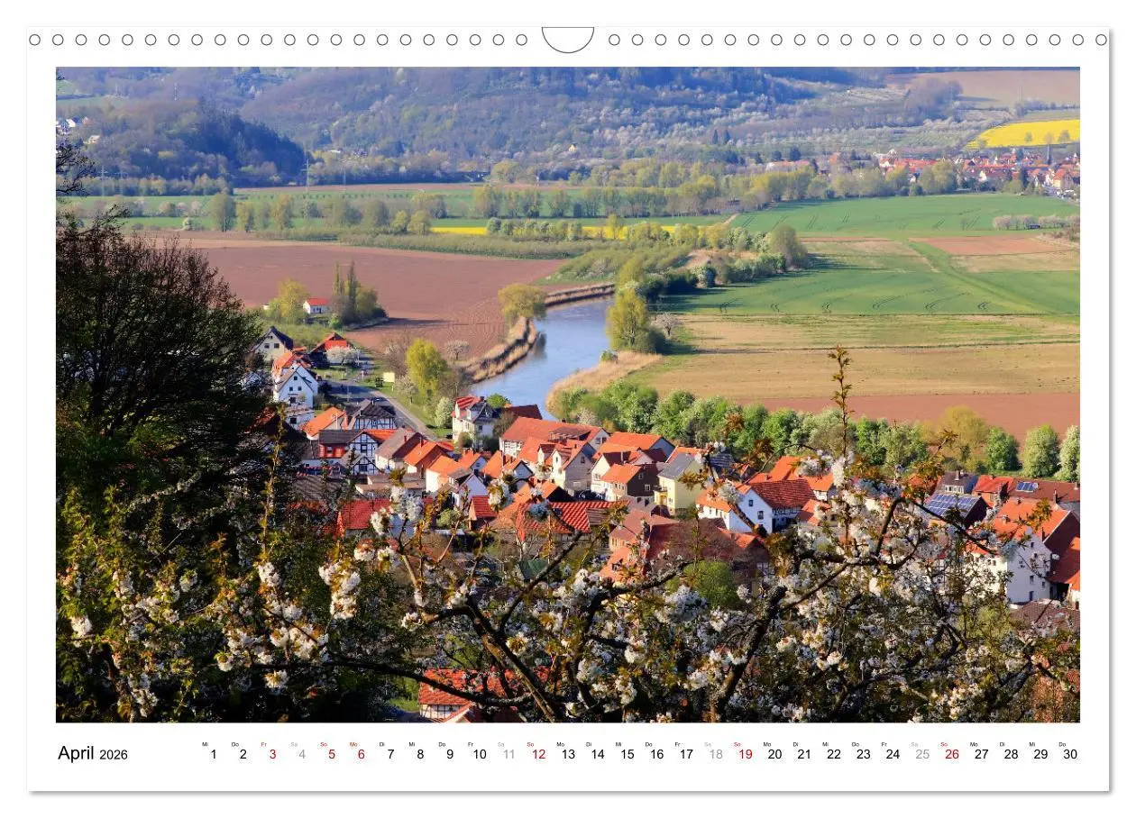 Bild: 9783457623701 | Die Heimat der Frau Holle (Wandkalender 2026 DIN A3 quer), CALVENDO...
