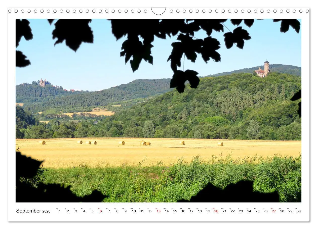 Bild: 9783457623701 | Die Heimat der Frau Holle (Wandkalender 2026 DIN A3 quer), CALVENDO...
