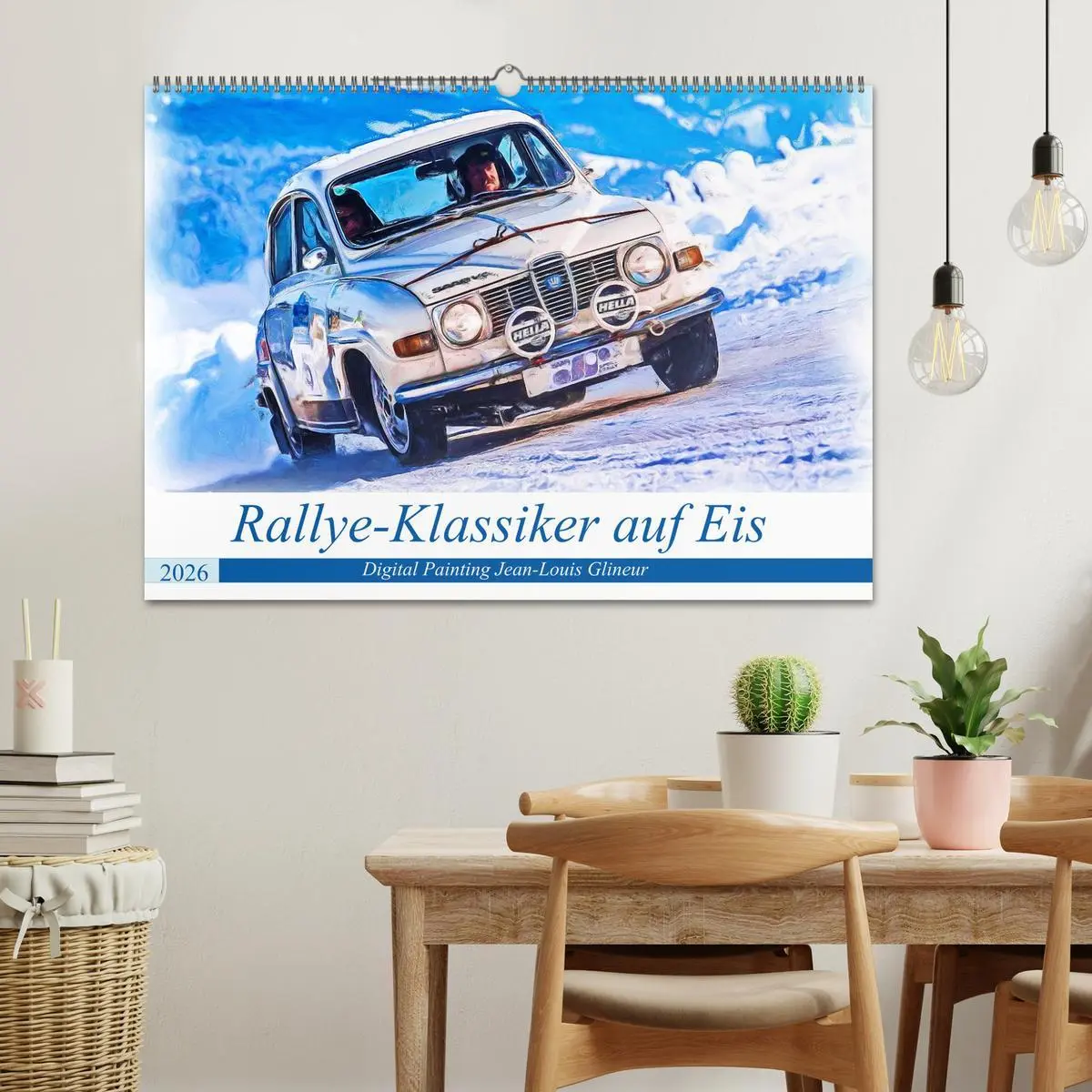 Bild: 9783457793701 | Rallye-Klassiker auf Eis (Wandkalender 2026 DIN A2 quer), CALVENDO...