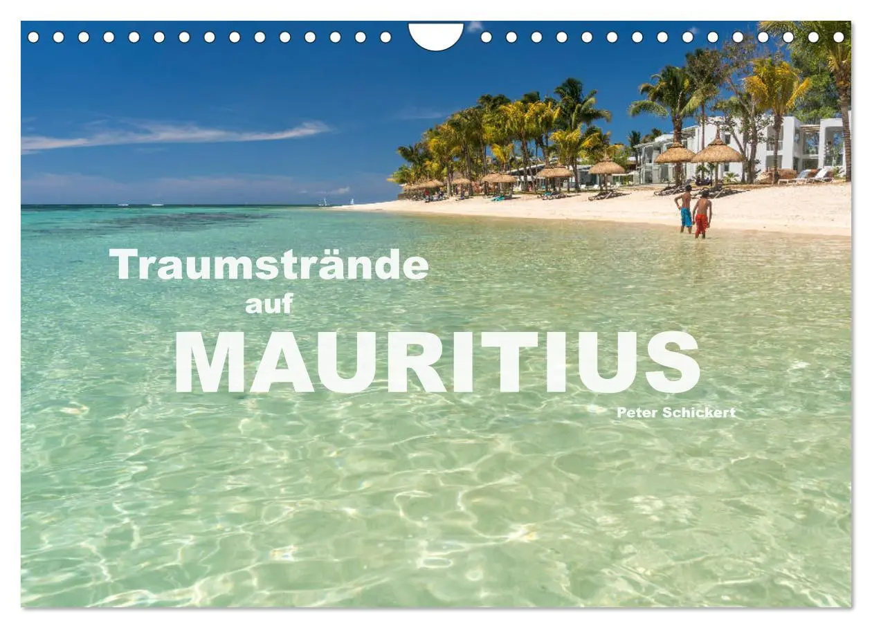 Cover: 9783457933701 | Traumstrände auf Mauritius (Wandkalender 2026 DIN A4 quer),...