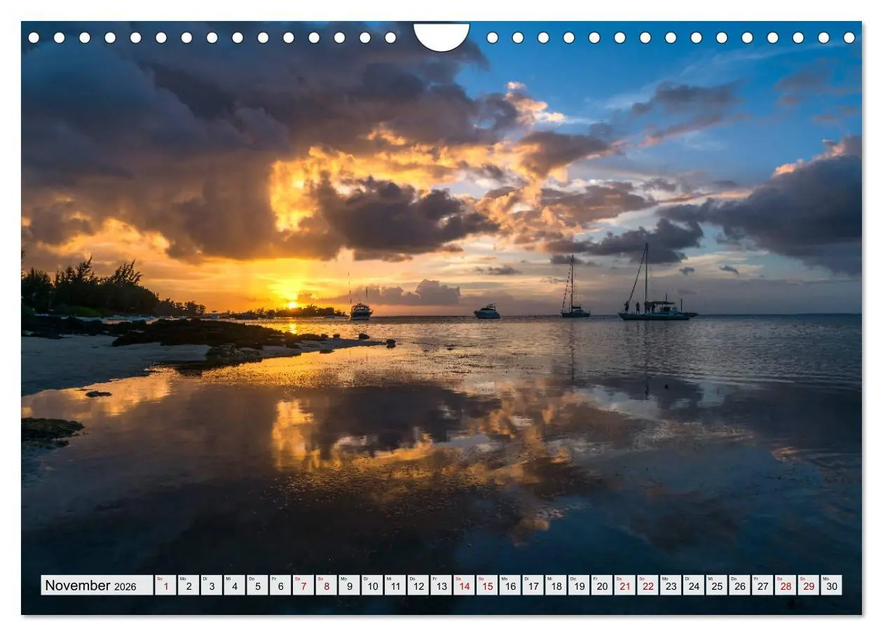 Bild: 9783457933701 | Traumstrände auf Mauritius (Wandkalender 2026 DIN A4 quer),...