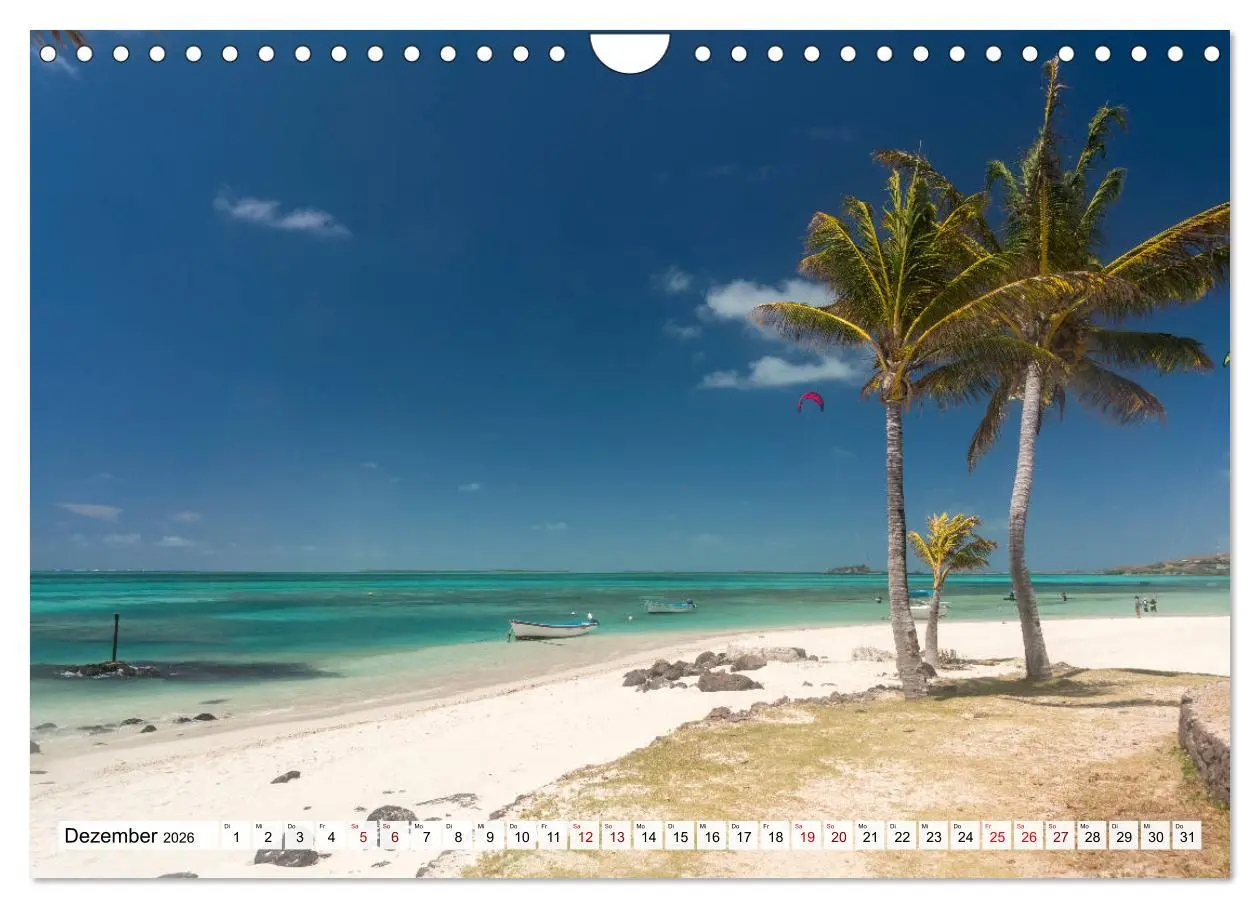 Bild: 9783457933701 | Traumstrände auf Mauritius (Wandkalender 2026 DIN A4 quer),...