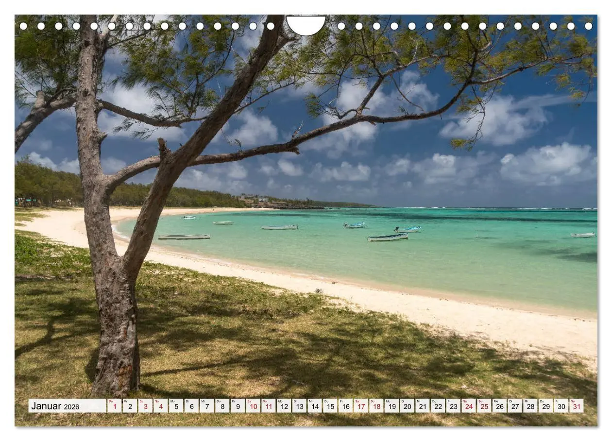 Bild: 9783457933701 | Traumstrände auf Mauritius (Wandkalender 2026 DIN A4 quer),...