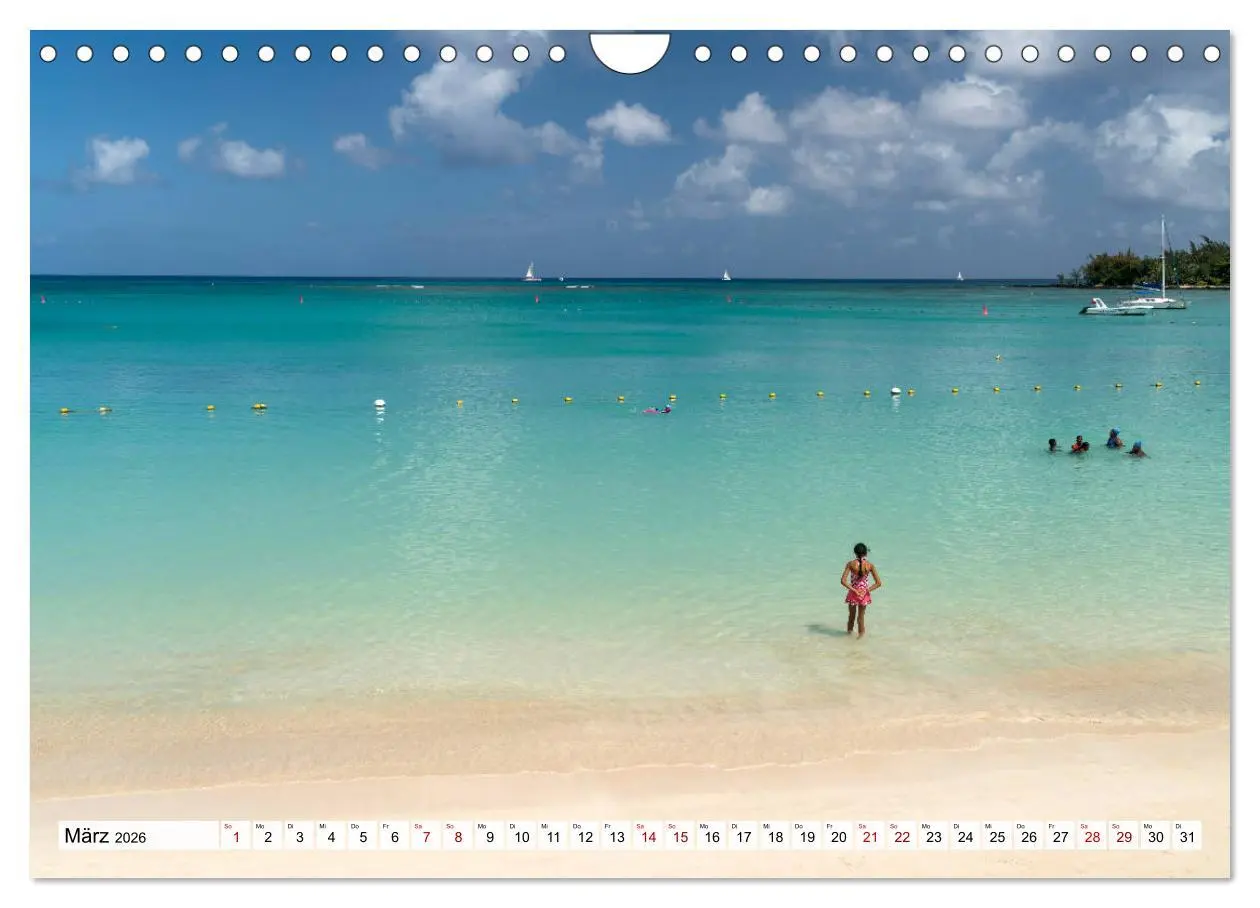 Bild: 9783457933701 | Traumstrände auf Mauritius (Wandkalender 2026 DIN A4 quer),...