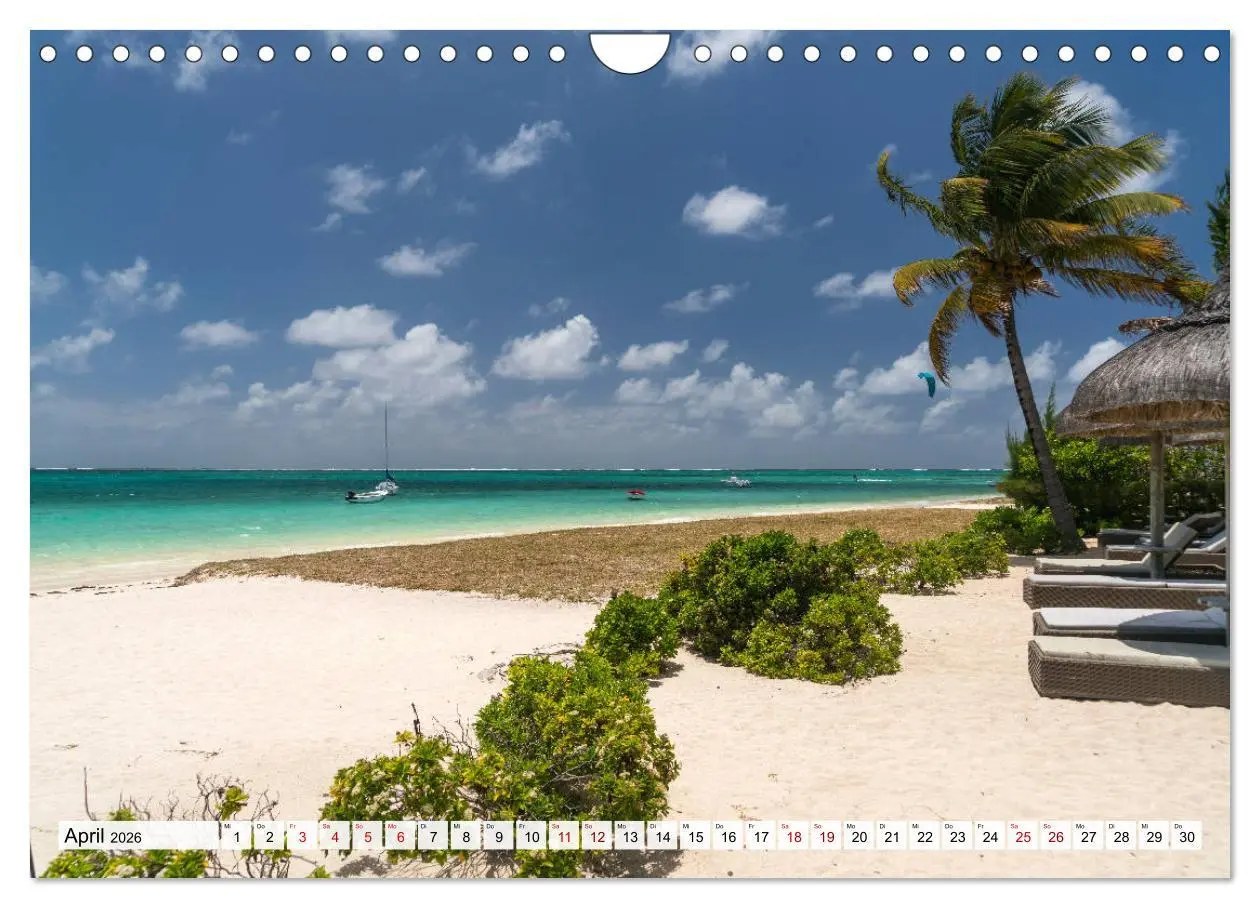 Bild: 9783457933701 | Traumstrände auf Mauritius (Wandkalender 2026 DIN A4 quer),...