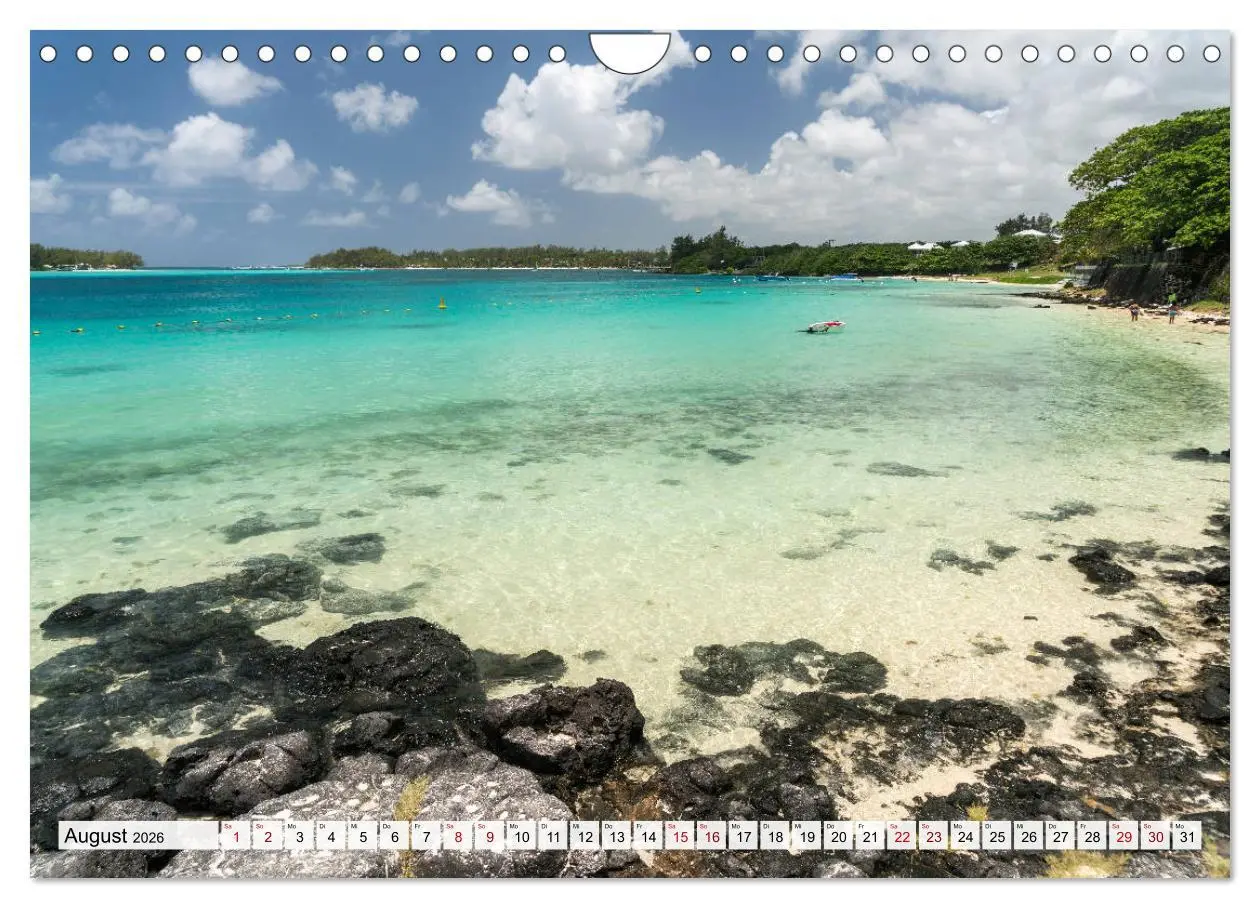 Bild: 9783457933701 | Traumstrände auf Mauritius (Wandkalender 2026 DIN A4 quer),...