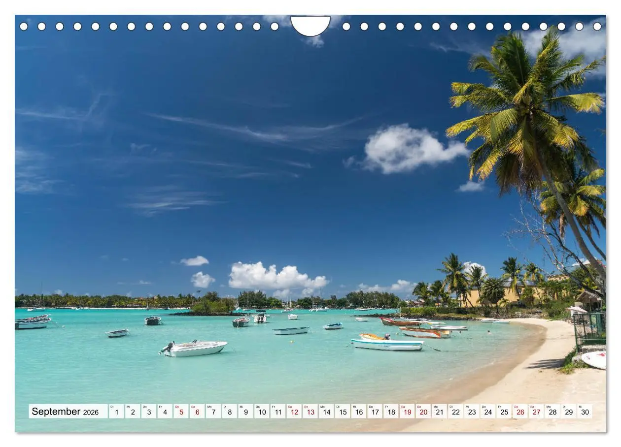 Bild: 9783457933701 | Traumstrände auf Mauritius (Wandkalender 2026 DIN A4 quer),...