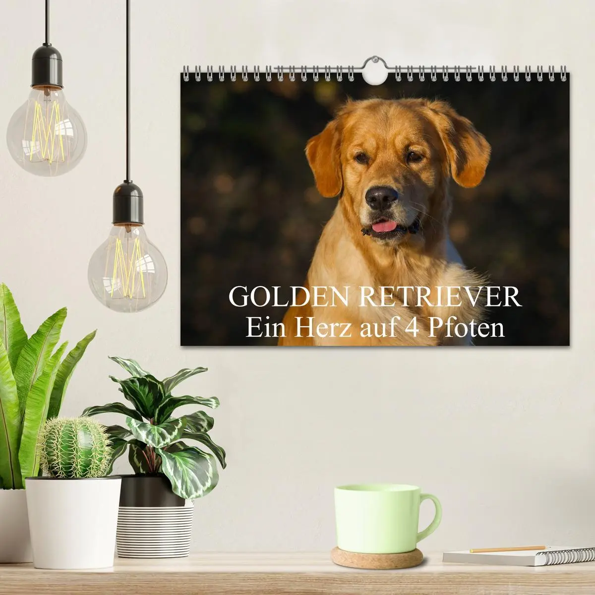 Bild: 9783516193701 | Golden Retriever - Ein Herz auf 4 Pfoten (Wandkalender 2026 DIN A4...