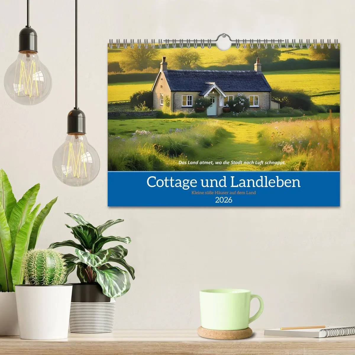 Bild: 9783516643701 | Cottage und Landleben (Wandkalender 2026 DIN A4 quer), CALVENDO...