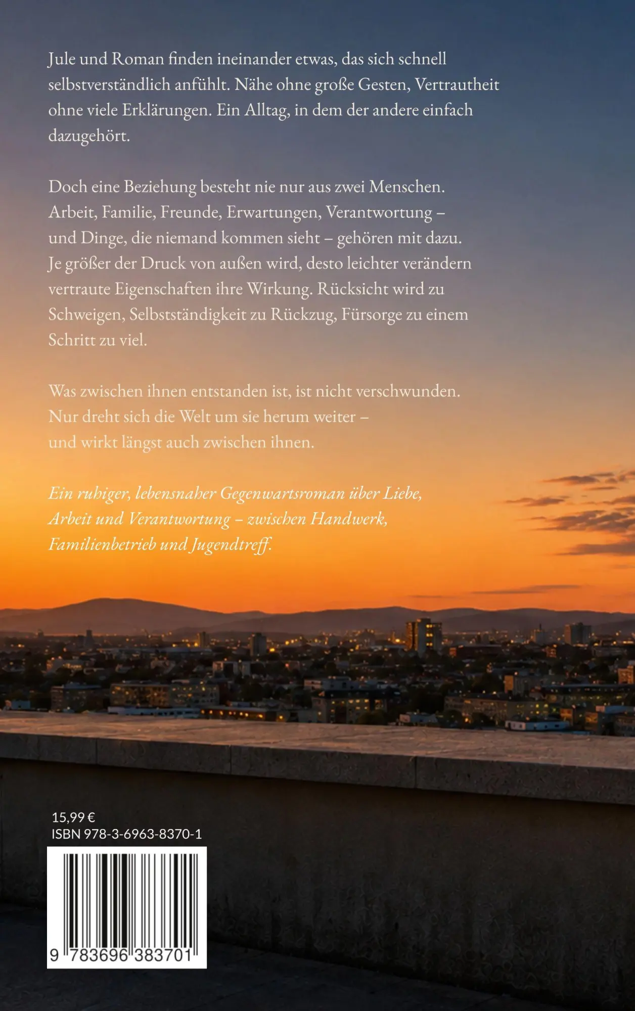 Rückseite: 9783696383701 | Jule. Roman. Und dann ist da noch die Welt. | Sven Rehn | Taschenbuch