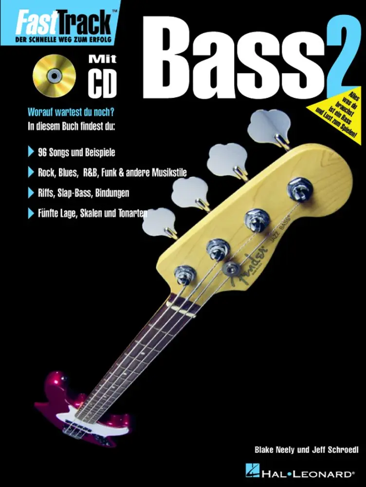 Cover: 9789043103701 | FastTrack - Bass 2 (D) | Blake Neely | Taschenbuch | Buch + CD | 1998