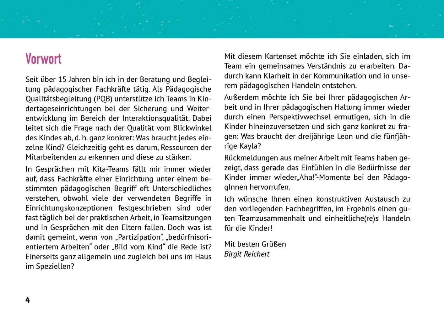 Bild: 4260694923801 | Pädagogische Fachbegriffe im Team reflektieren und diskutieren | Box