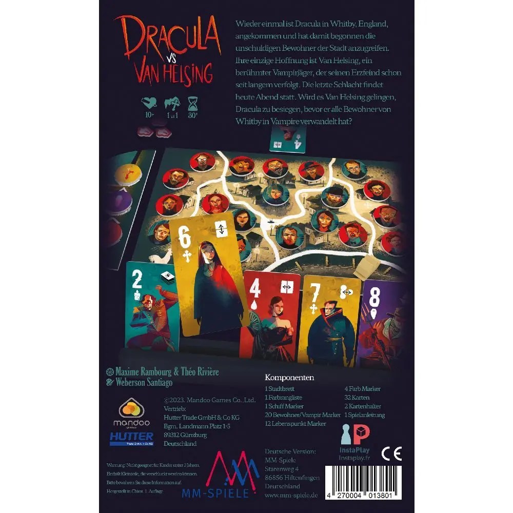 Bild: 4270004013801 | Dracula vs. Van Helsing | Maxime Rambourg (u. a.) | Spiel | Karton