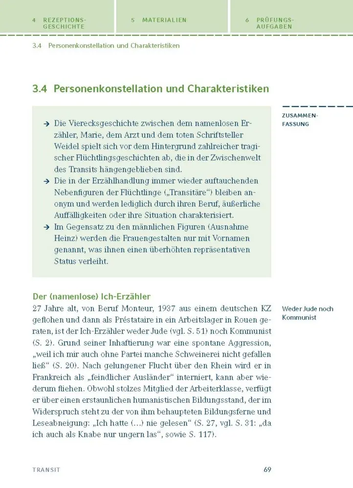 Bild: 9783129303801 | Transit von Anna Seghers | Textanalyse und Interpretation | Seghers