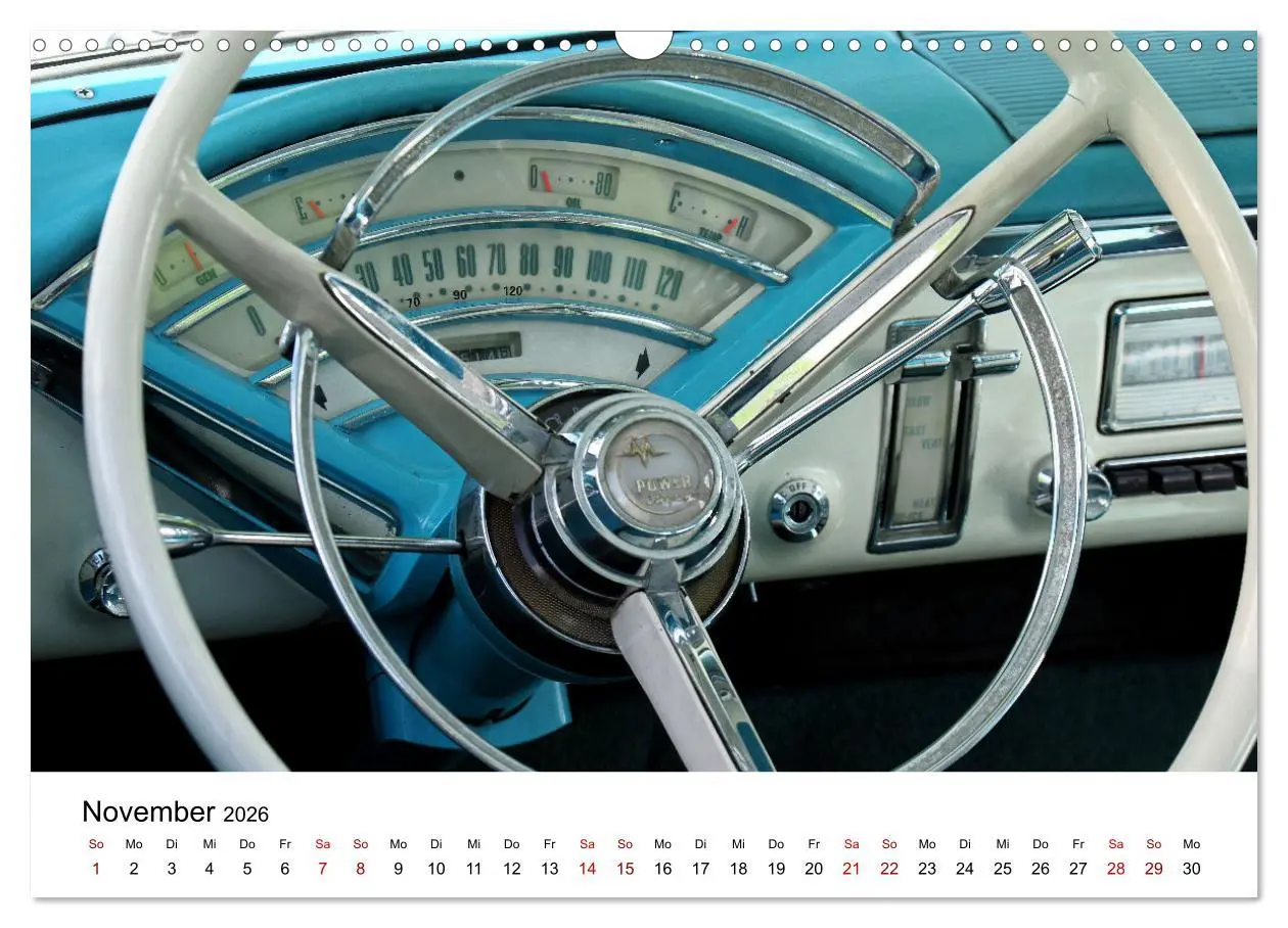 Bild: 9783457543801 | Klassische Armaturenbretter (Wandkalender 2026 DIN A3 quer),...