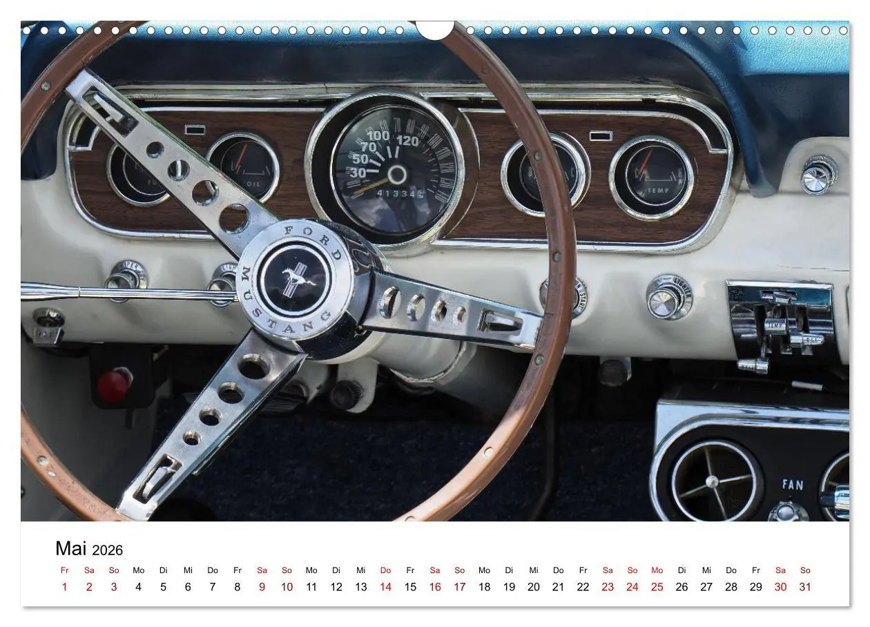 Bild: 9783457543801 | Klassische Armaturenbretter (Wandkalender 2026 DIN A3 quer),...
