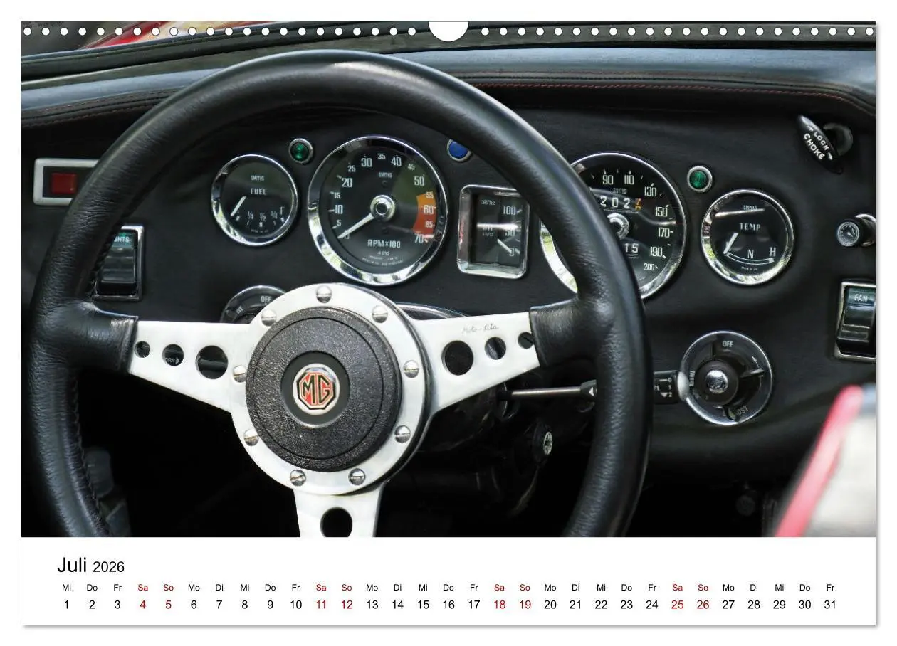Bild: 9783457543801 | Klassische Armaturenbretter (Wandkalender 2026 DIN A3 quer),...