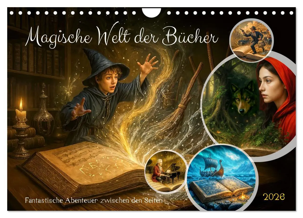 Cover: 9783457783801 | Magische Welt der Bücher - Fantastische Abenteuer zwischen den...
