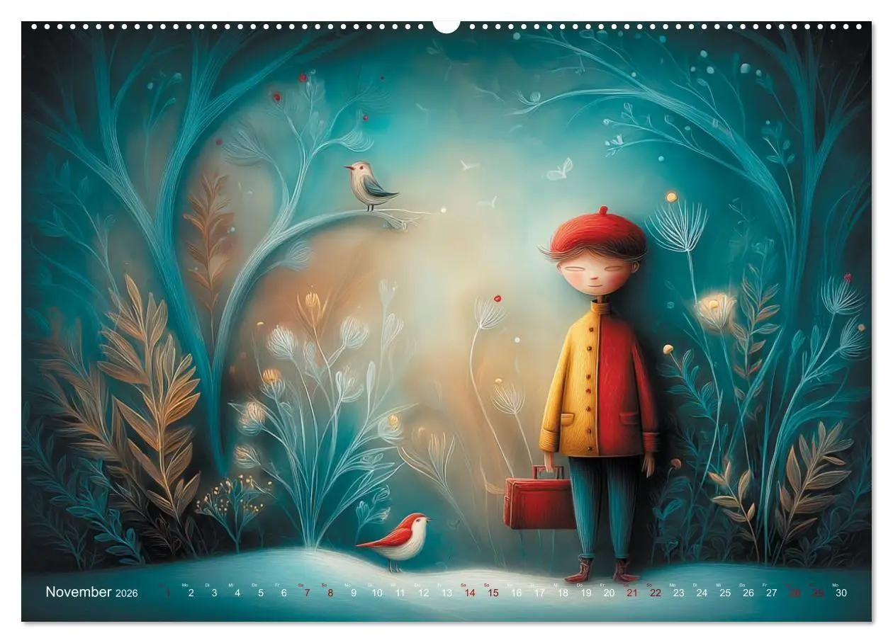 Bild: 9783516703801 | Naive Farbwelten (Wandkalender 2026 DIN A2 quer), CALVENDO...