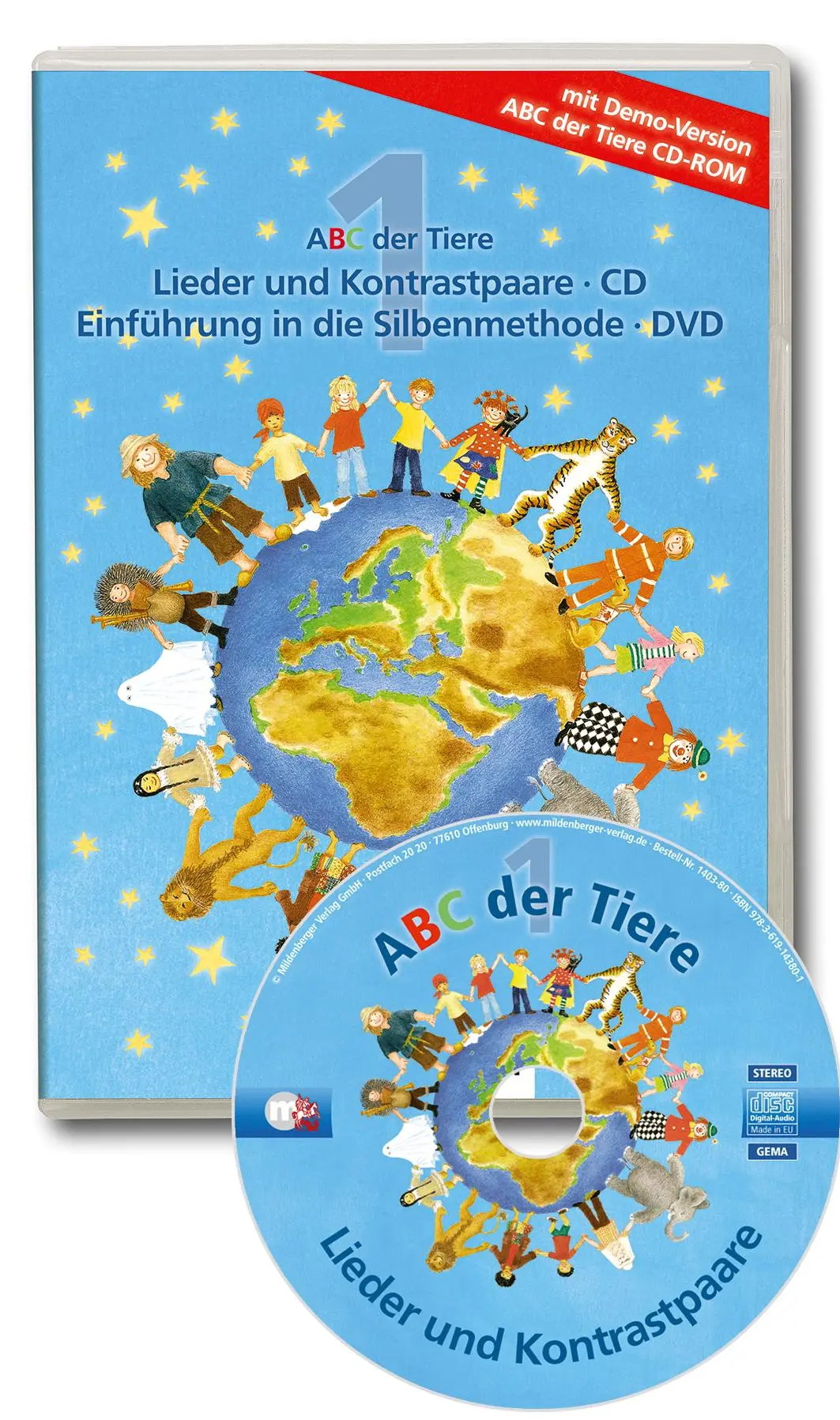 Cover: 9783619143801 | ABC der Tiere. Die Lieder der Kontrastpaare | Kuhn | Audio-CD | 2010