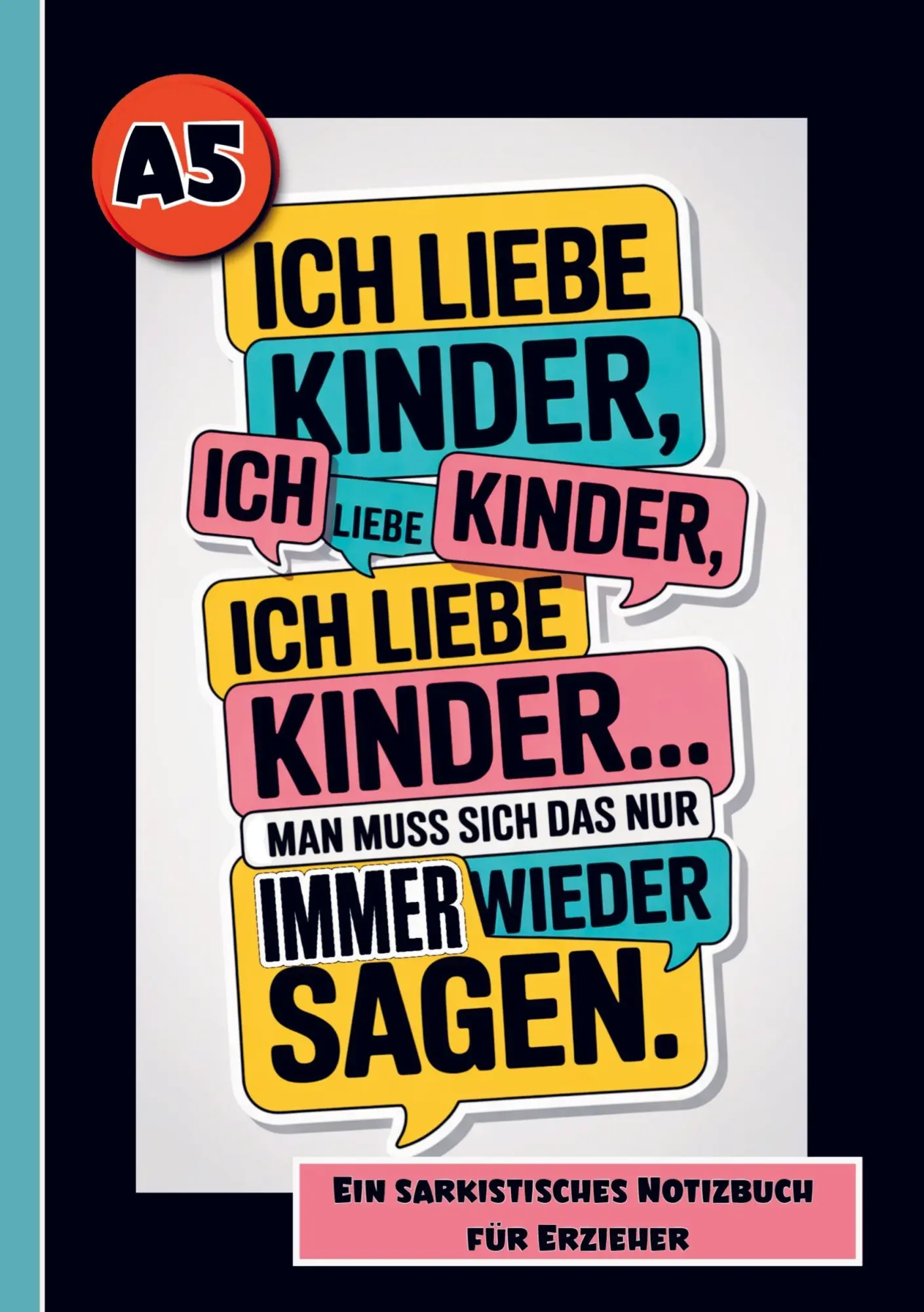 Cover: 9789403863801 | Fluch Buch Erzieher- Lustiges Geschenk für Kita Personal, mit...