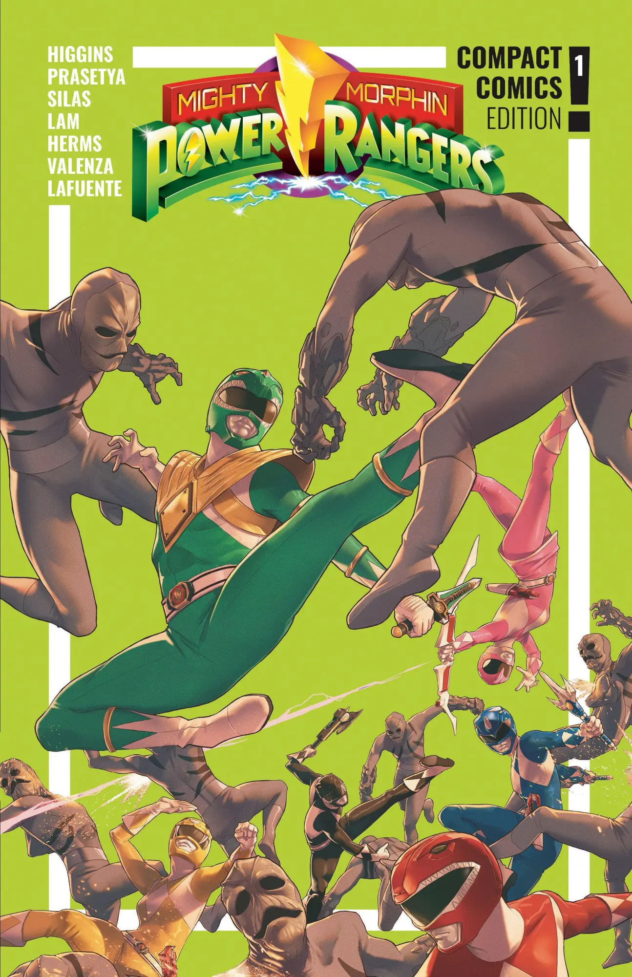 Cover: 9798217383801 | Mighty Morphin Power Rangers Compact Comics Edition Vol. 1 | Higgins