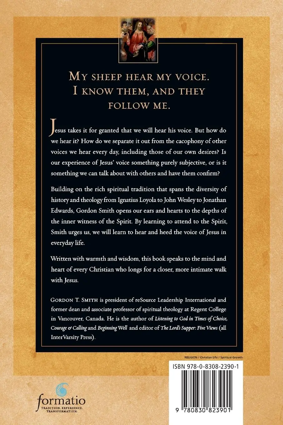 Rückseite: 9780830823901 | The Voice of Jesus | Discernment, Prayer and the Witness of the Spirit
