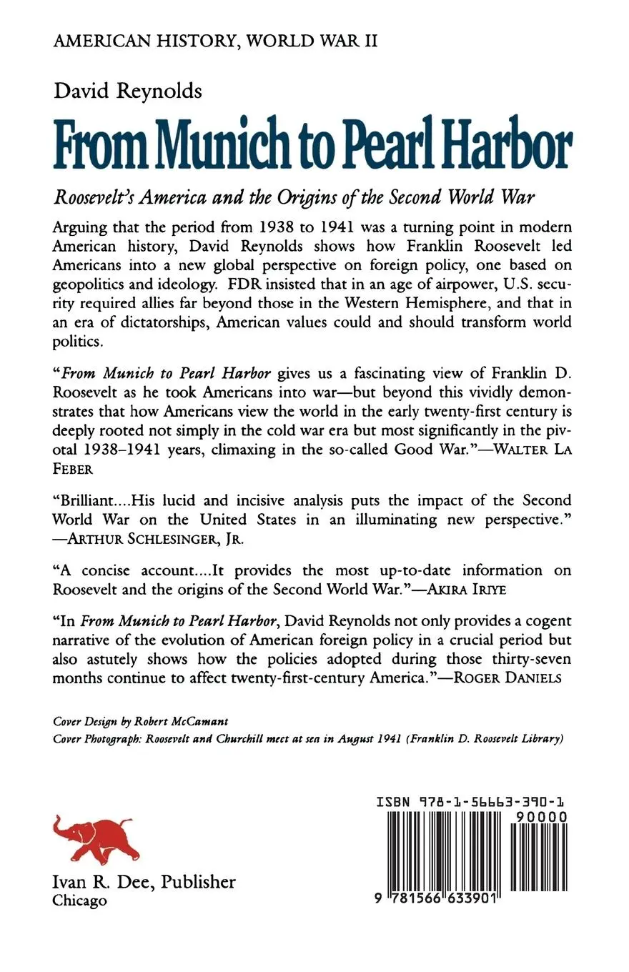 Rückseite: 9781566633901 | From Munich to Pearl Harbor | David Reynolds | Taschenbuch | Englisch