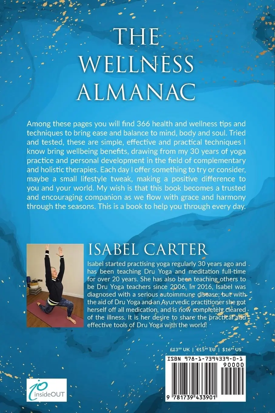 Rückseite: 9781739433901 | The Wellness Almanac | 366 days of wellbeing | Isabel Carter | Buch