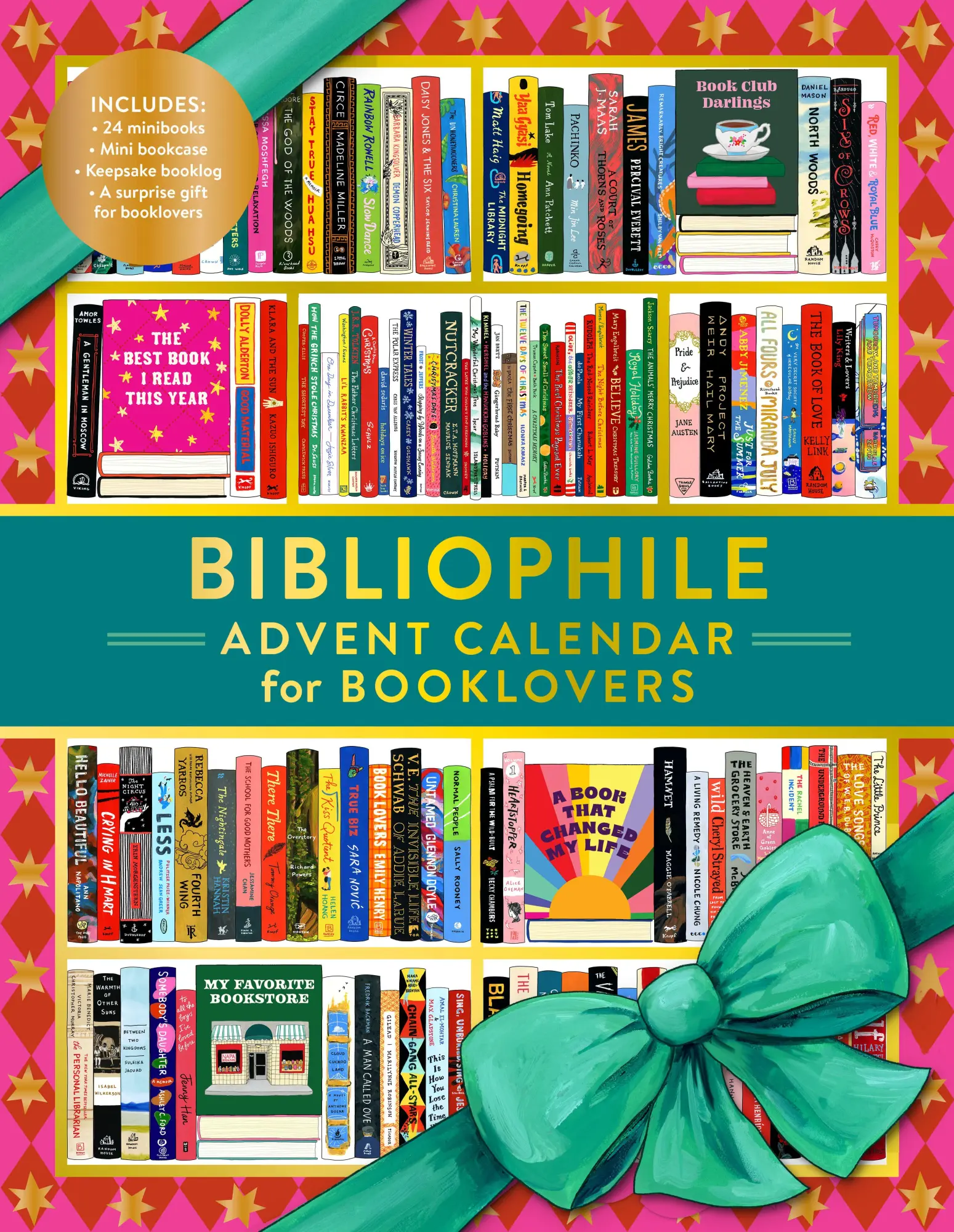 Cover: 9781797233901 | Bibliophile Advent Calendar for Booklovers | Jane Mount | Buch | 2025