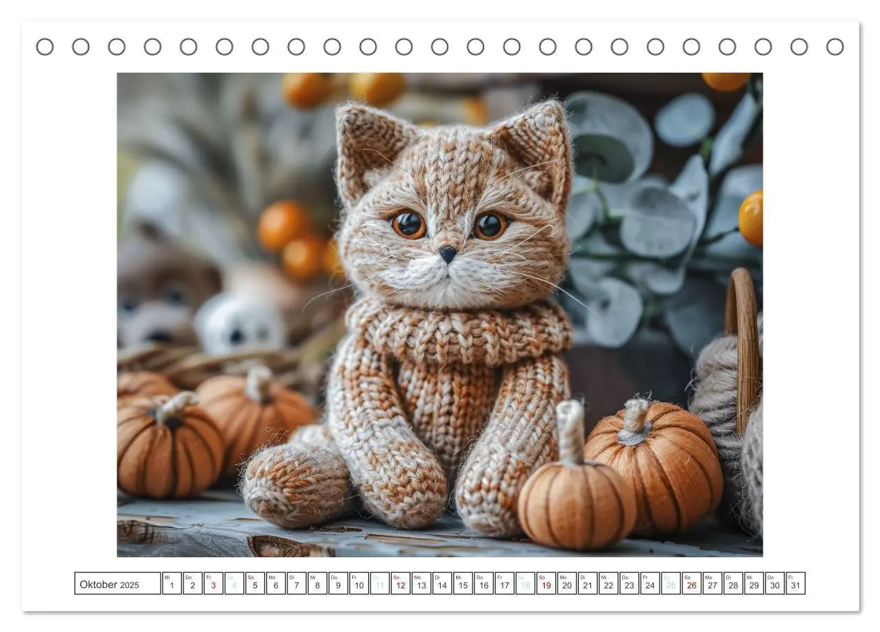 Bild: 9783383803901 | Lustige Strick-Ideen (Tischkalender 2025 DIN A5 quer), CALVENDO...