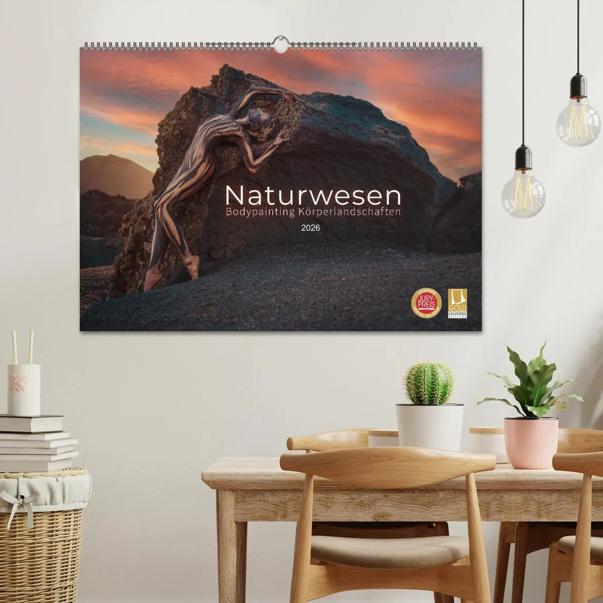 Bild: 9783457533901 | Naturwesen - Bodypainting Körperlandschaften (Wandkalender 2026 DIN...