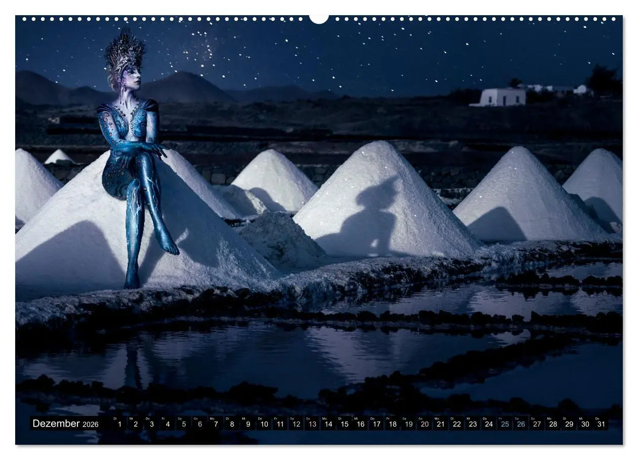 Bild: 9783457533901 | Naturwesen - Bodypainting Körperlandschaften (Wandkalender 2026 DIN...