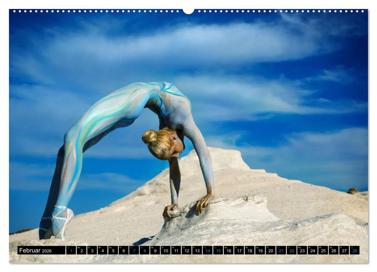 Bild: 9783457533901 | Naturwesen - Bodypainting Körperlandschaften (Wandkalender 2026 DIN...