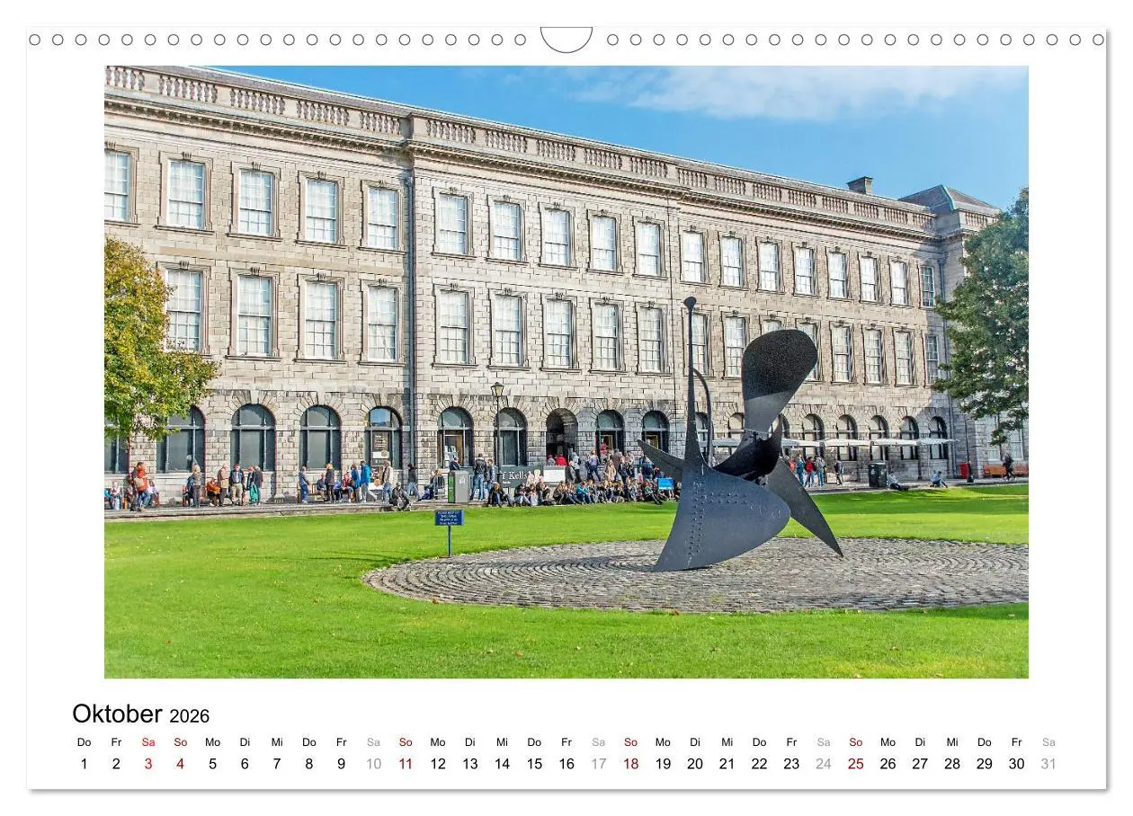 Bild: 9783457773901 | Dublin bunt, lebendig, spannend (Wandkalender 2026 DIN A3 quer),...