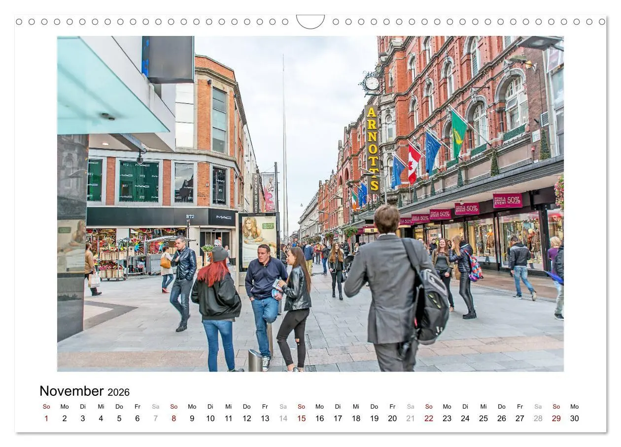 Bild: 9783457773901 | Dublin bunt, lebendig, spannend (Wandkalender 2026 DIN A3 quer),...