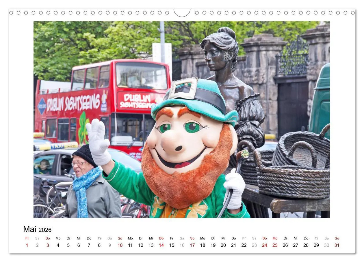 Bild: 9783457773901 | Dublin bunt, lebendig, spannend (Wandkalender 2026 DIN A3 quer),...