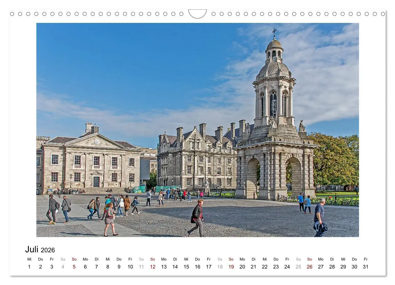 Bild: 9783457773901 | Dublin bunt, lebendig, spannend (Wandkalender 2026 DIN A3 quer),...