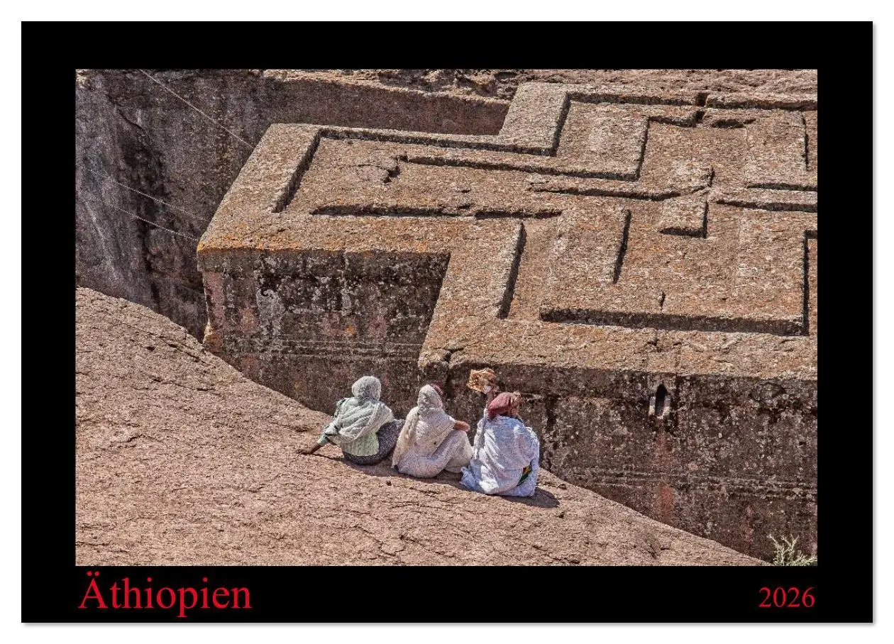 Cover: 9783516173901 | Äthiopien (Wandkalender 2026 DIN A4 quer), CALVENDO Monatskalender